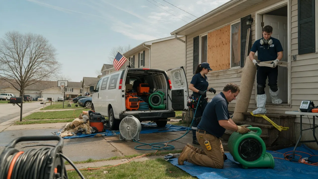 Water Damage Restoration in Manchester, TN near me
